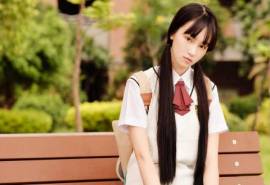 高清湖北省赤壁美女《半熟少女》黄灿灿高清剧照桌面壁纸图片下载