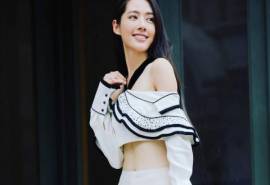 台湾省台北影视女演员模特气质女神郭碧婷街拍写真电脑桌面壁纸