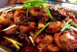 贵州美食辣子鸡精美高清壁纸图片