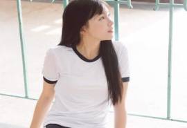 高清湖北省赤壁美女校花黄灿灿清新写真电脑壁纸