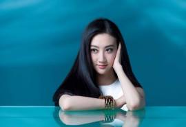 高清中国内地陕西西安女演美女明星景甜气质写真桌面壁纸