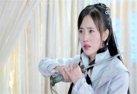 高清四川省遂宁美女鞠婧祎图片：《九州天空城》雪飞霜剧照壁纸（二）