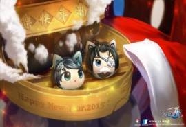仙剑奇侠传6官方圣诞春节节日高清电脑桌面壁纸