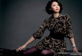 中国香港著名女演员袁咏仪时尚写真图片桌面壁纸