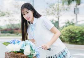 漂亮热门校园靓丽学生妹清纯美女唯美写真高清电脑壁纸下载