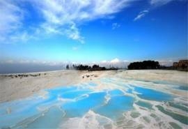 精选蔚蓝天空开云见日高清电脑桌面壁纸