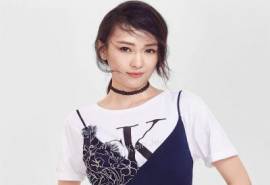 中国内地云南昆明女演员童瑶时尚写真电脑宽屏壁纸