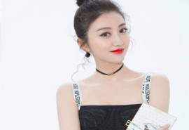 高清中国内地陕西西安女演气质美女景甜性感露背装高清电脑壁纸