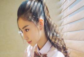 中国内地上海影视女演员杨颖Angelababy时尚唯美写真高清桌面壁纸