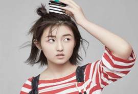 中国内地河南省三门峡女演员童星张子枫可爱俏皮高清桌面壁纸