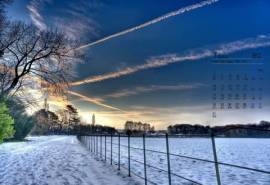 2017年7月划破天空美景图片日历壁纸