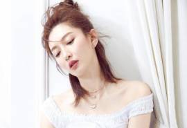 中国内地上海女演员气质女星江疏影靓丽写真高清桌面壁纸