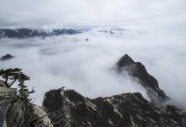 高清自然风光西岳华山风景高清桌面壁纸