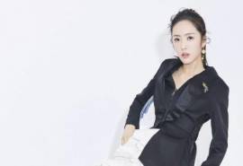高清中国内地贵阳女演员新晋小花蔡文静百变风格时尚写真桌面壁纸第张