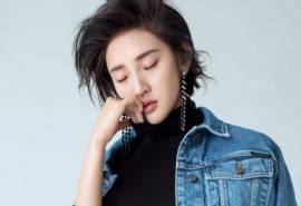 高清中国内地四川女演员唐艺昕可爱百变时尚写真图片桌面壁纸
