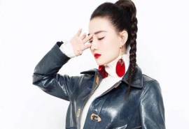 中国内地内蒙古呼和浩特女演员徐璐烈焰红唇时尚写真图片桌面壁纸