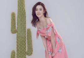高清山东省青岛美女江铠同温柔优雅写真图片高清桌面壁纸