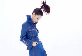 中国内地江苏省苏州市影视女演员李沁最新时尚写真图片高清电脑壁纸