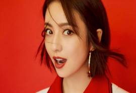 高清中国内地新疆伊犁影视女演员佟丽娅时尚写真高清电脑桌面壁纸