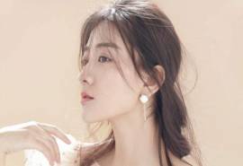 高清中国内地河北省石家庄女演员梁洁性感露肩写真图片桌面壁纸