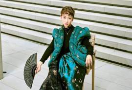 高清中国内地北京人影视女演员吴谨言时尚写真图片桌面壁纸