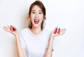 高清中国内地四川女演员唐艺昕甜美元气写真图片桌面壁纸