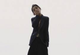 中国内地北京影视女演员杨幂帅气中性风高清桌面壁纸