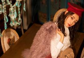 中国内地黑龙江齐齐哈尔女演员祝绪丹时尚摩登写真图片桌面壁纸