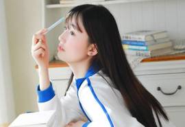 高清校花90后美女学生妹高清桌面壁纸图片