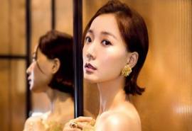 中国内地内蒙古赤峰女演员王珞丹优雅气质写真桌面壁纸