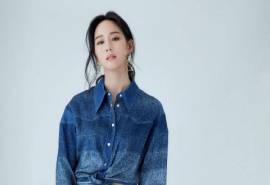 高清中国台湾影视女演员张钧甯休闲时尚写真桌面壁纸