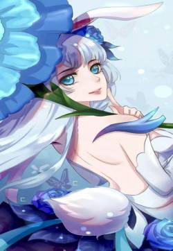 王者荣耀女英雄手绘插画高清手机壁纸