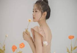 中国内地海市女演员汤梦佳甜美迷人写真桌面壁纸
