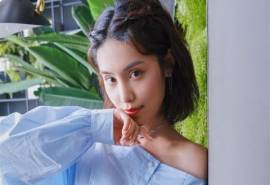 高清中国山东济南影视女演员韩丹彤甜美居家写真图片桌面壁纸