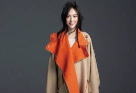 中国上海著名女演员唐嫣慵懒迷人写真桌面壁纸