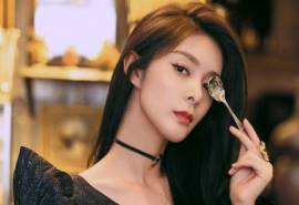 高清湖南性感女星傅菁飒冷性感高清桌面壁纸