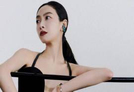 山东省青岛女演员宋茜性感露背写真图片桌面壁纸