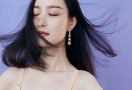 中国内地江苏南京女演员倪妮珍珠人鱼裙性感图片壁纸