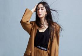 中国内地北京影视女演员杨幂时尚封面大片高清桌面壁纸